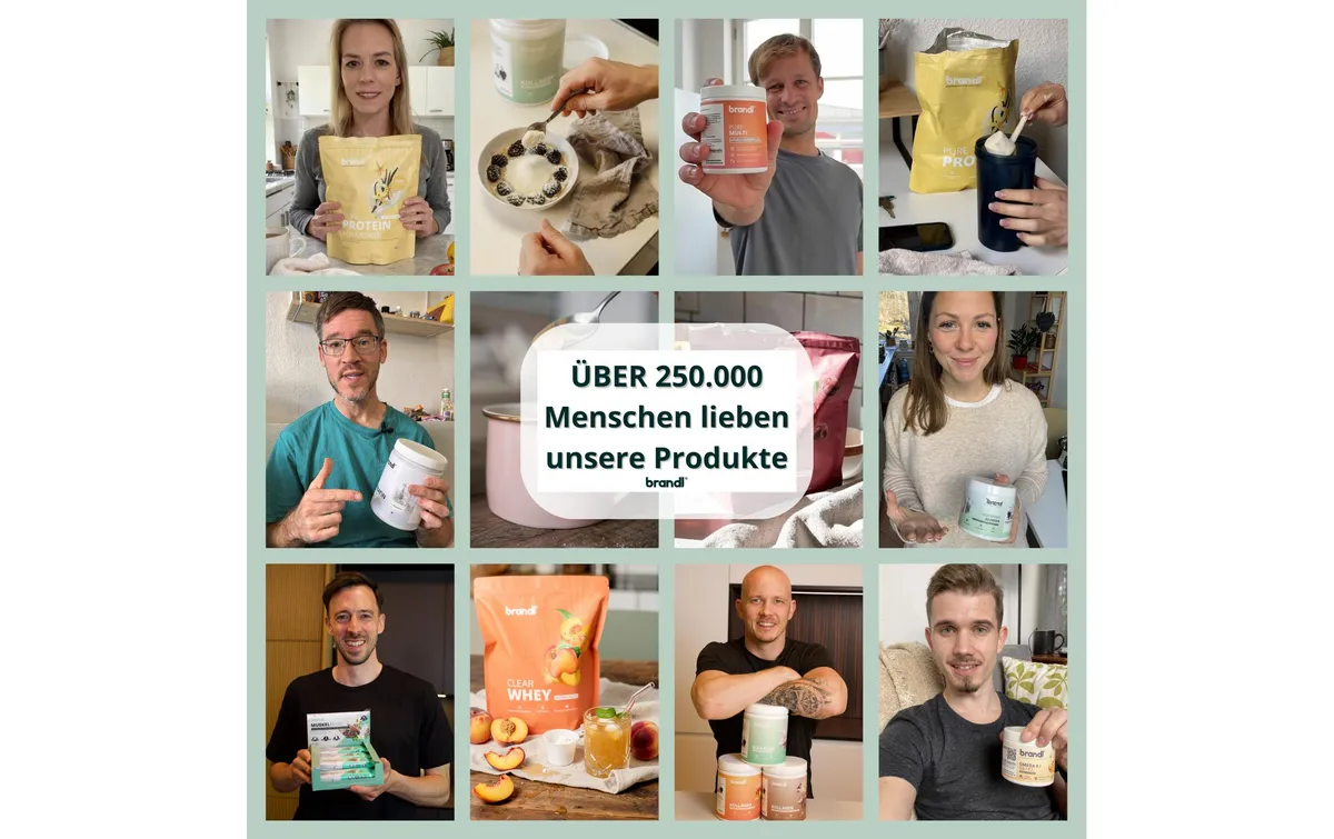 Brandl-Nutrition Kollagen Pulver Sachet 375g