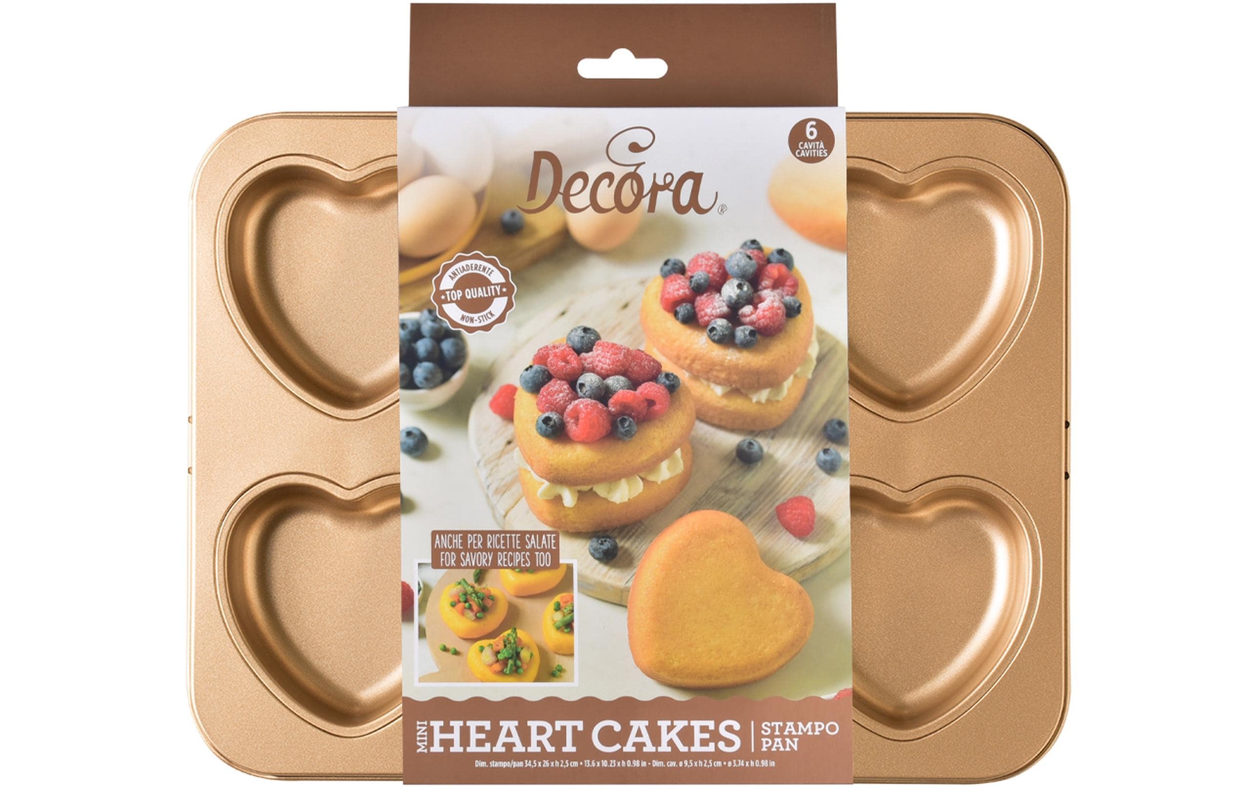 Decora Motiv-Backform Herz