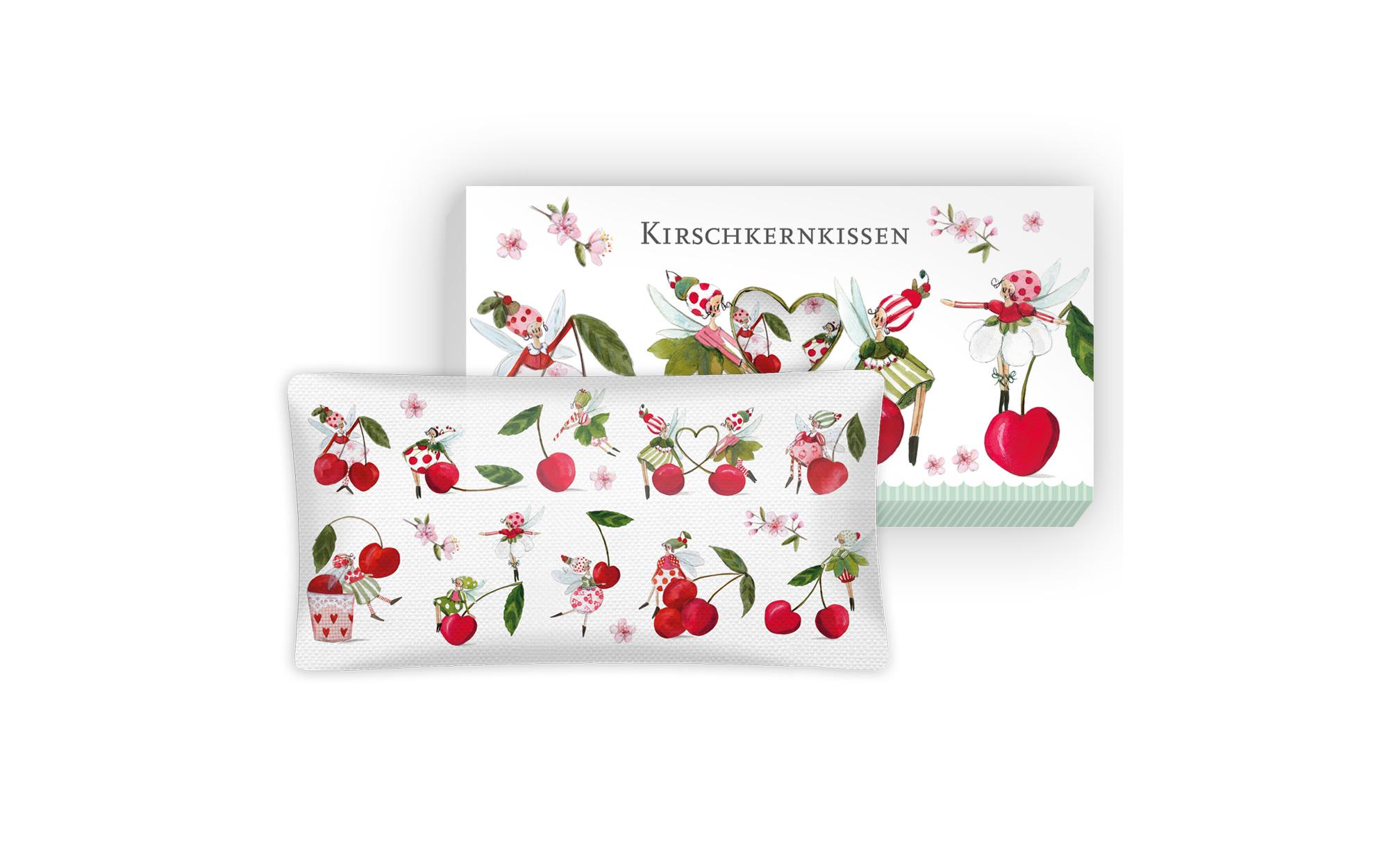 Grätz Kissen Kirsche 10 x 20 cm