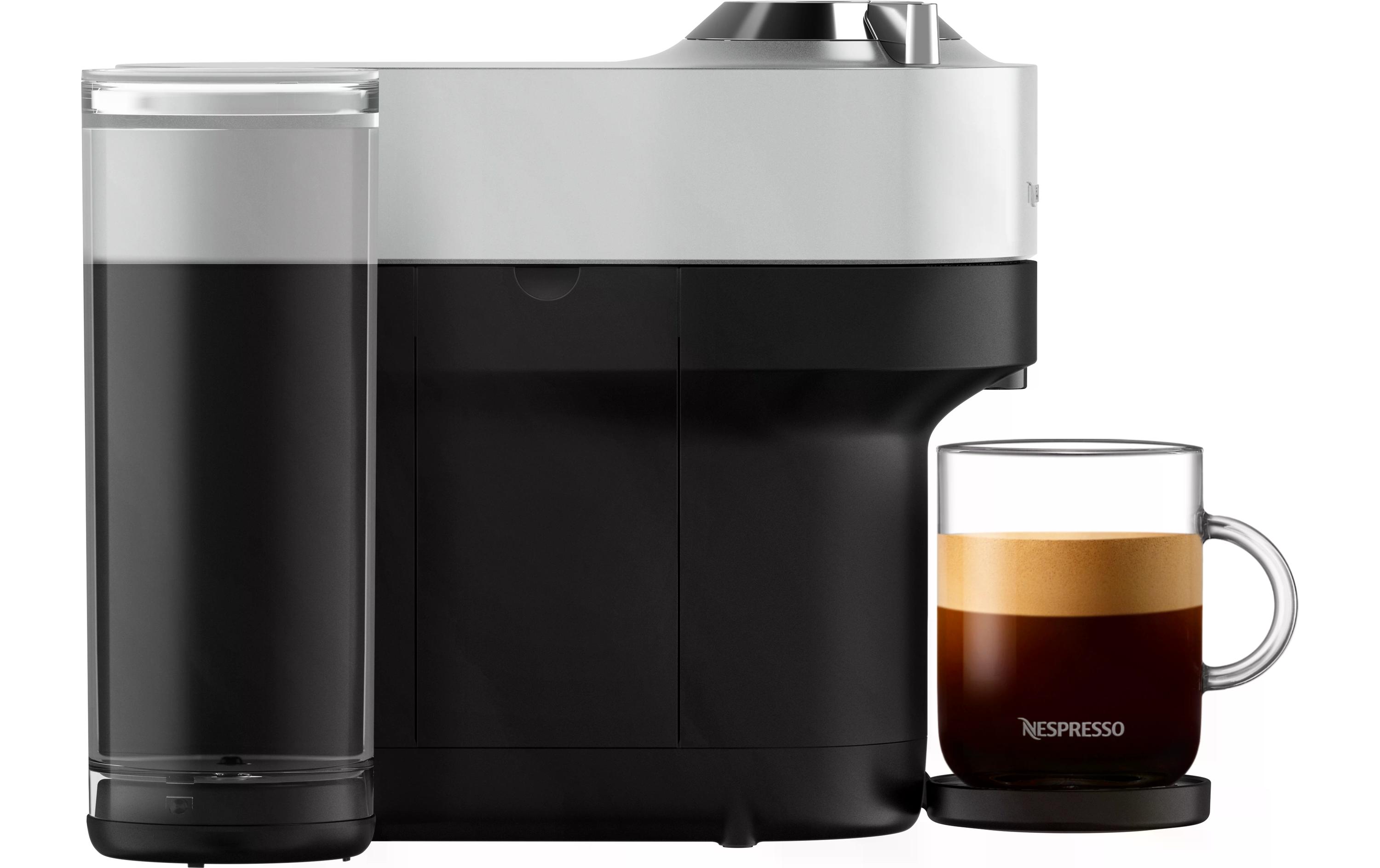 De'Longhi Kaffeemaschine Nespresso Vertuo Pop+ Silber