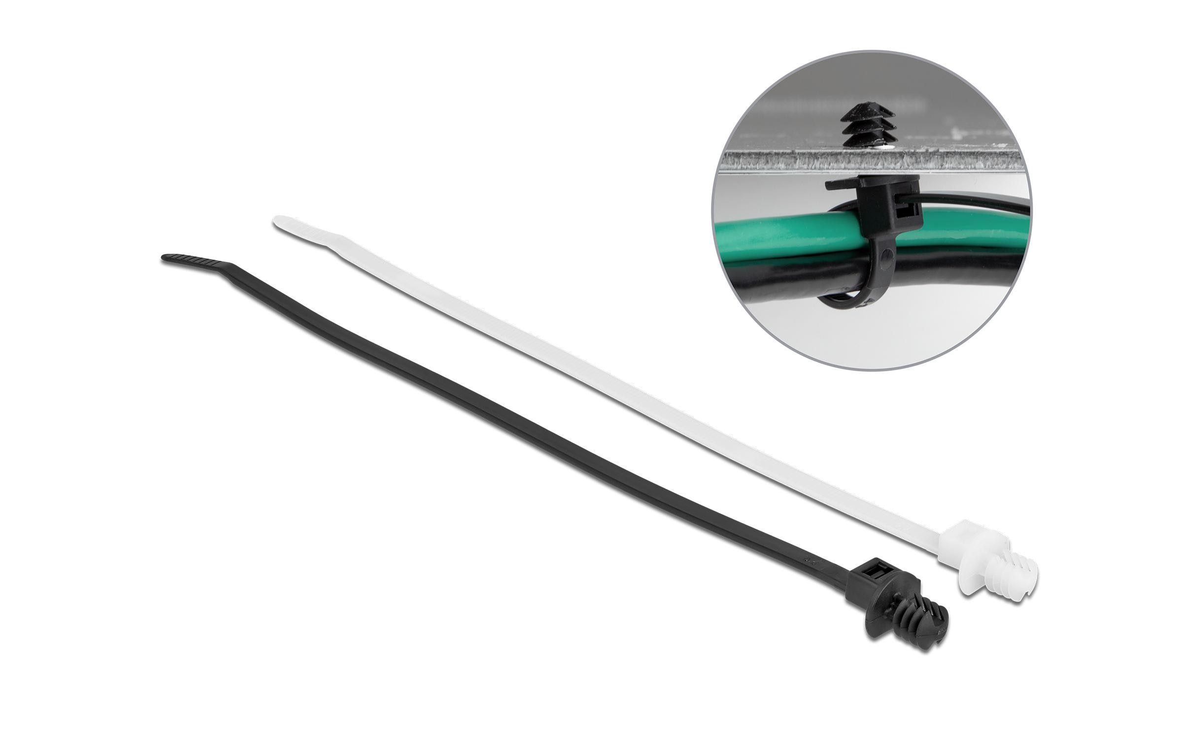 Delock Kabelbinder mit Lamellenfuss Mehrfarbig 200 mm x 4.8 mm Delock Kabelbinder mit Lamellenfuss Mehrfarbig 200 mm x 4.8 mm