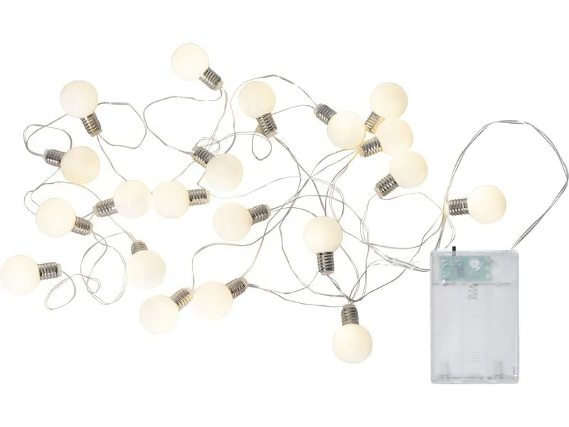 Star Trading Lichterkette Mini Glow Warmweiss, 20 LEDs, 300 cm Star Trading Lichterkette Mini Glow Warmweiss, 20 LEDs, 300 cm