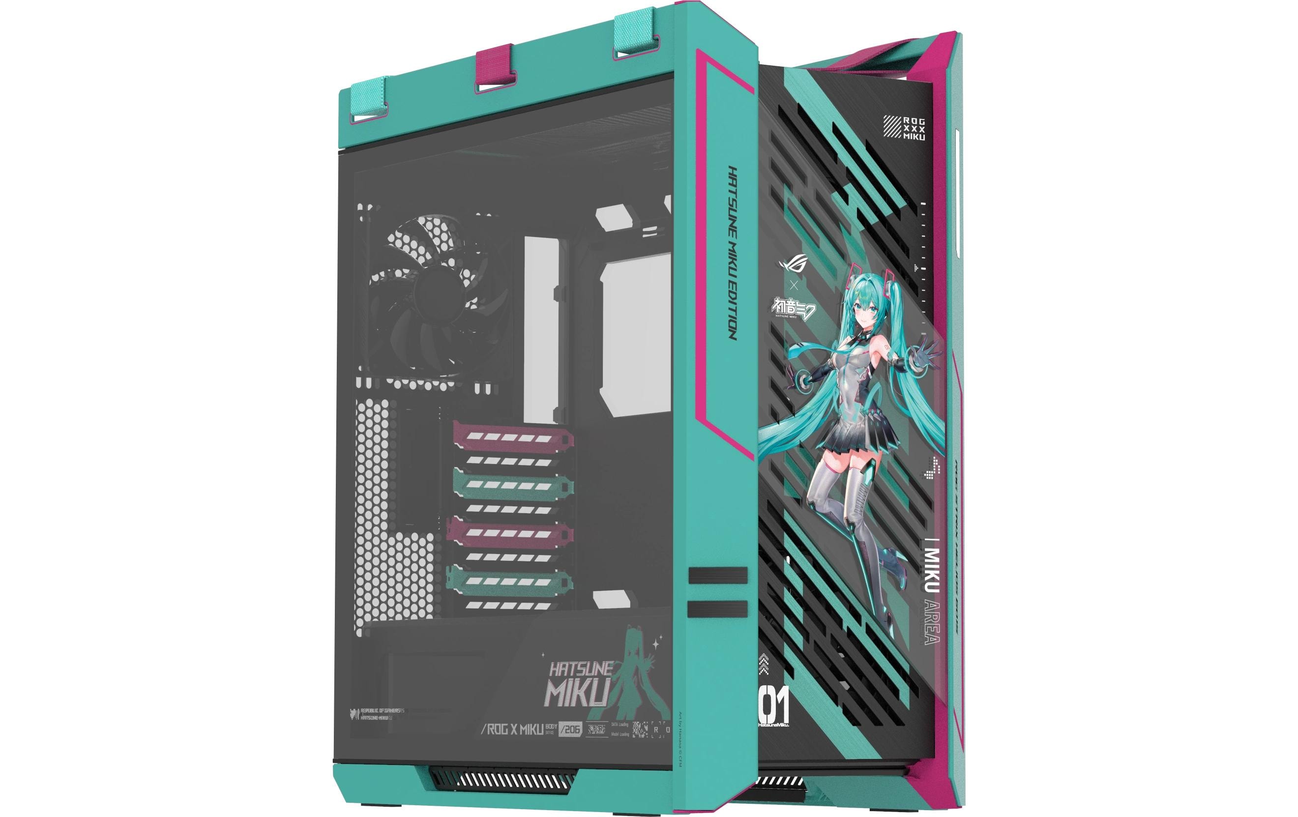 ASUS ROG PC-Gehäuse ROG Strix Helios II GX601S Hatsune Miku Edition