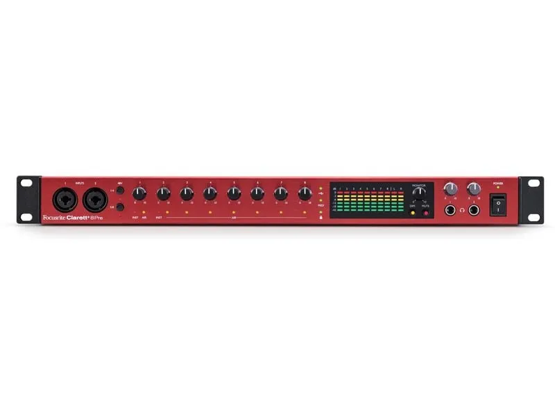 Focusrite Audio Interface Clarett+ 8Pre