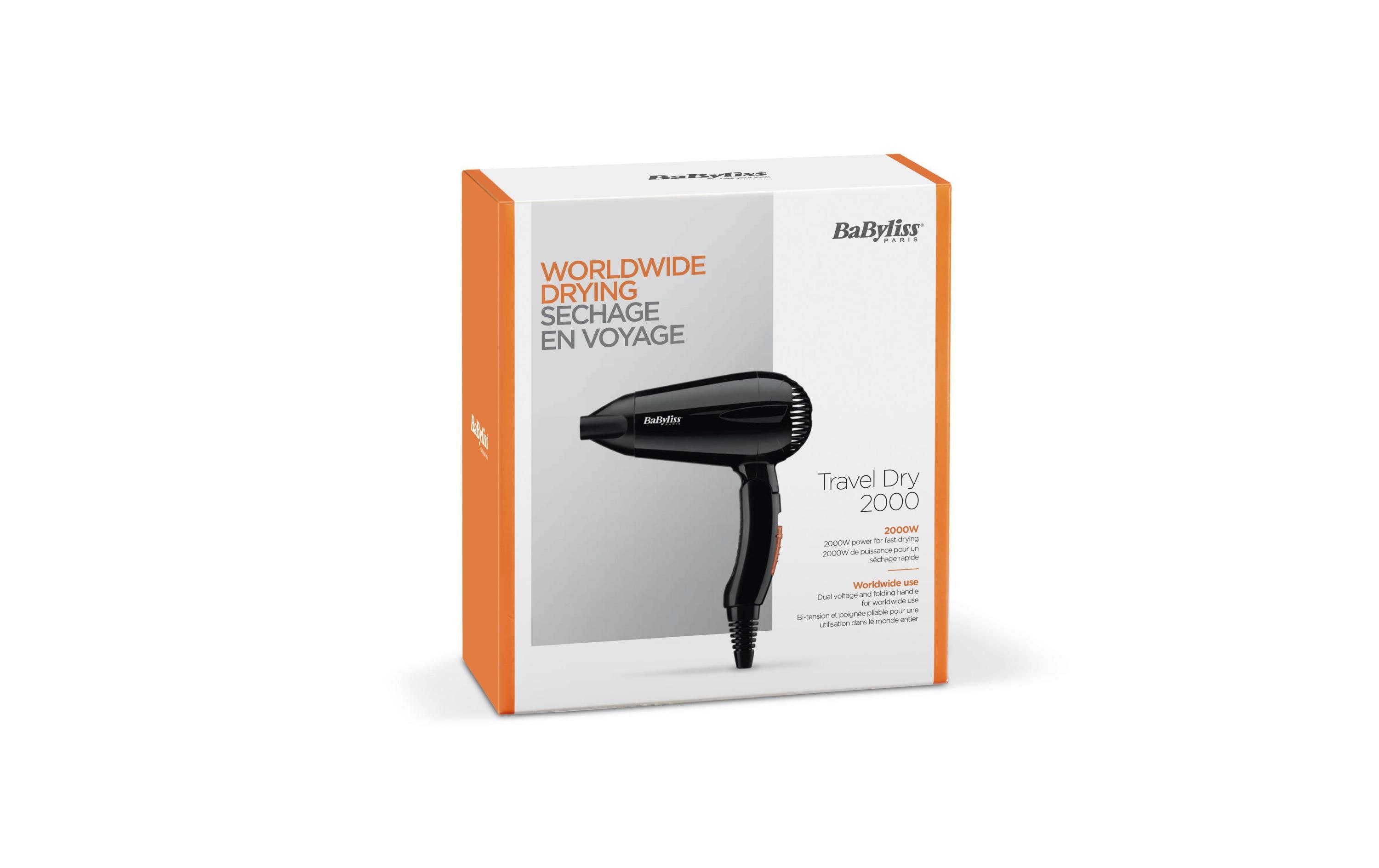 Babyliss Reisehaartrockner Travel Dry 5344CHE