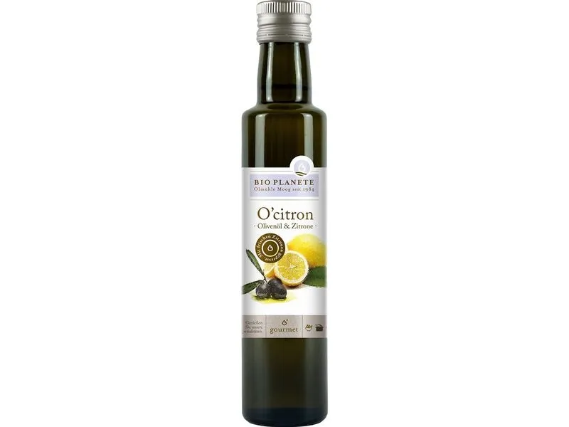 Bio Planete O'Citron Olivenöl und Zitrone 250 ml