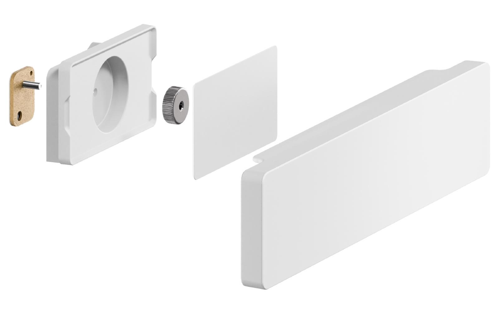 tesa Messerhalter Set Silber