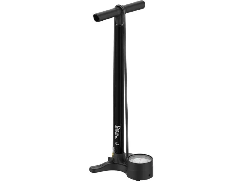 Lezyne Standpumpe Macro HV Floor Drive ABS Schwarz Lezyne Standpumpe Macro HV Floor Drive ABS Schwarz
