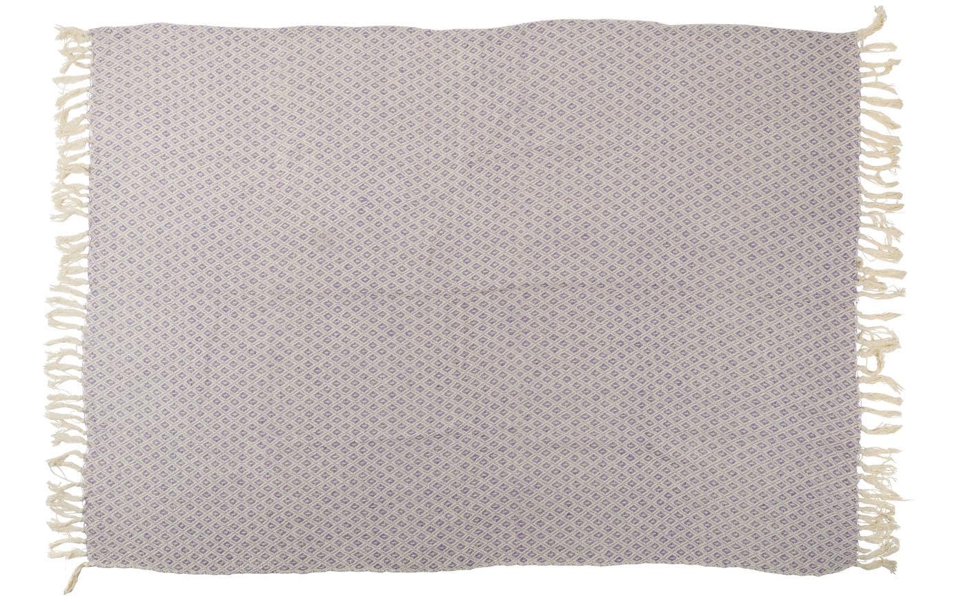 Arti Casa Baumwolldecke 170 x 130 cm, Lila