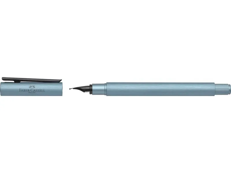 Faber-Castell Neo Slim Aluminium Serenity Blue M