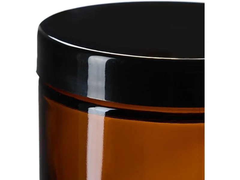 relaxdays Braunglas Salbentiegel 240 ml, 12 Stück relaxdays Braunglas Salbentiegel 240 ml, 12 Stück