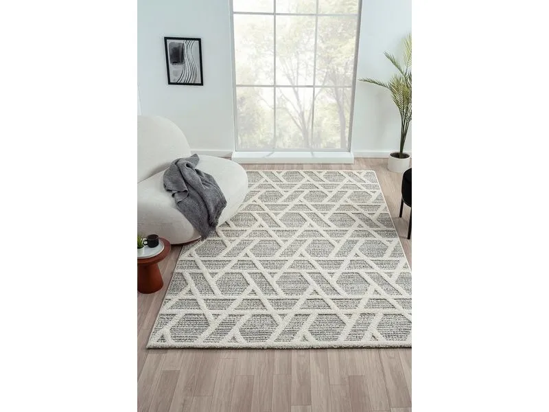Conceptum Hypnose Teppich Sevilla 5508 120 cm x 180 cm, Grau Conceptum Hypnose Teppich Sevilla 5508 120 cm x 180 cm, Grau