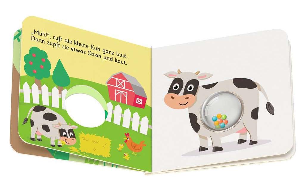 play+ Bilderbuch schütteln, rasseln, spielen: Erste Tiere