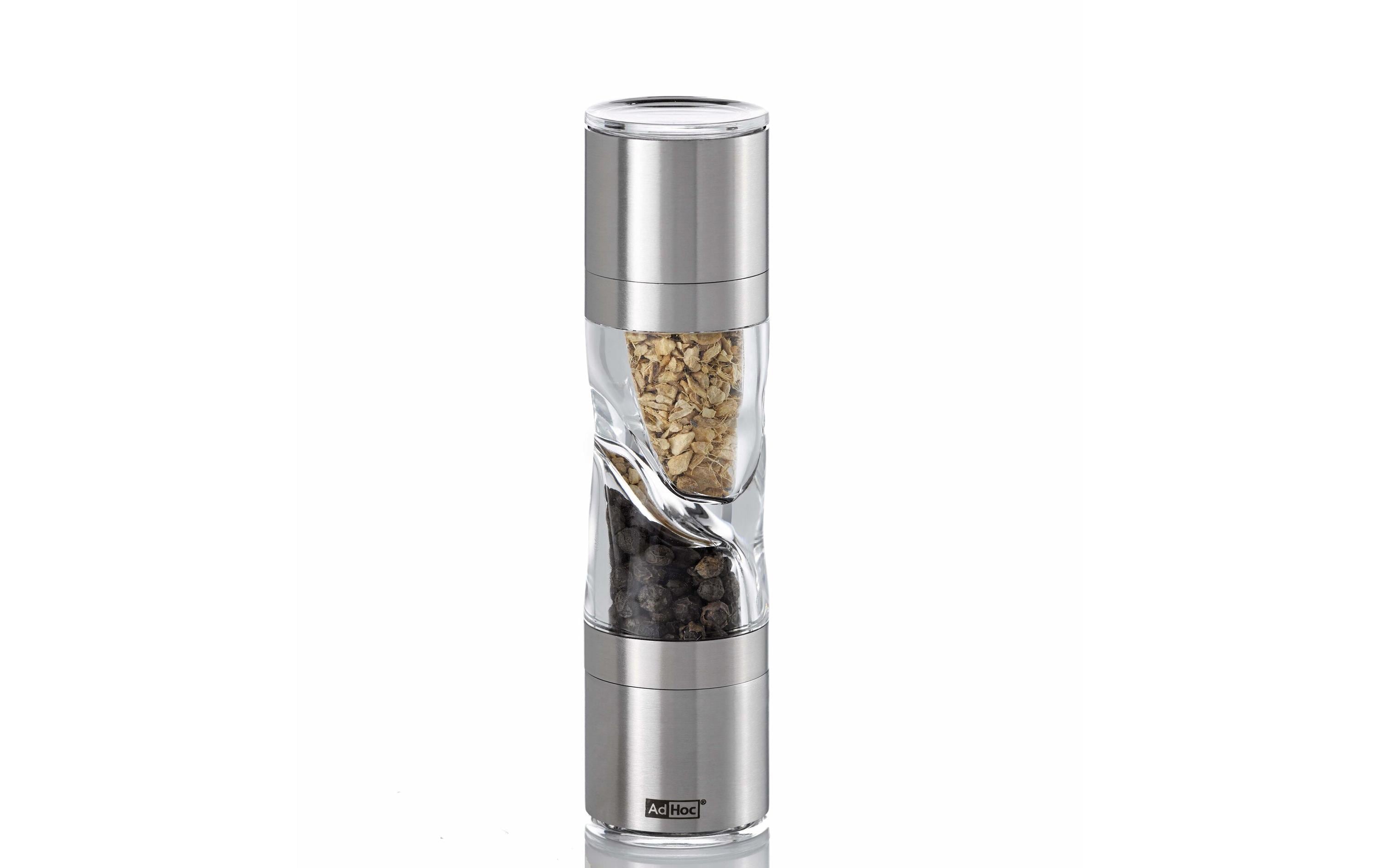AdHoc Gewürzmühle und Schneider 15 cm, Silber AdHoc Gewürzmühle und Schneider 15 cm, Silber