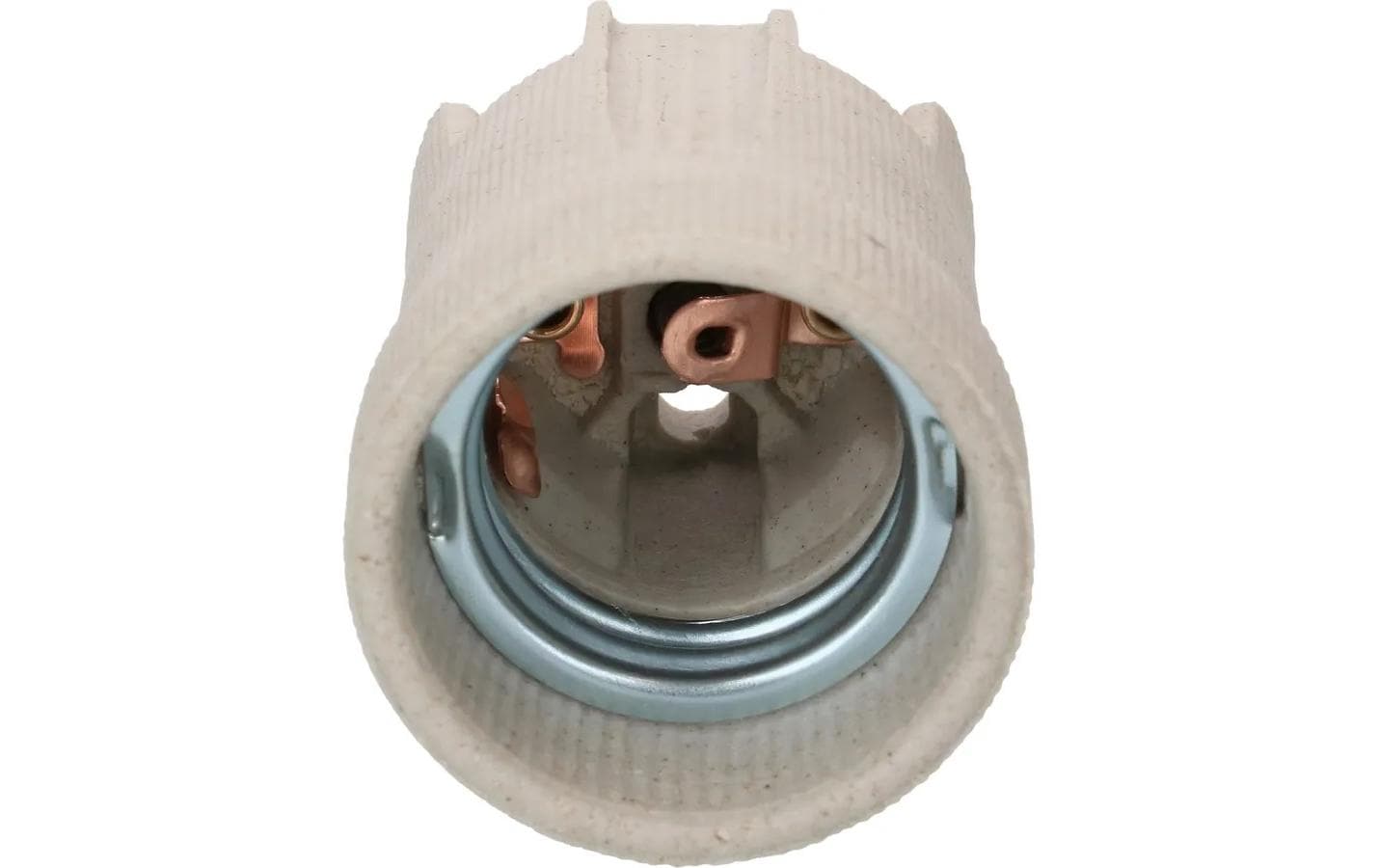 Max Hauri Lampenfassung E27 5kV, M4 Durchgangslöcher