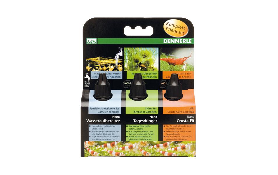 Dennerle Wasserpflege Nano Pflegeset Dennerle Wasserpflege Nano Pflegeset
