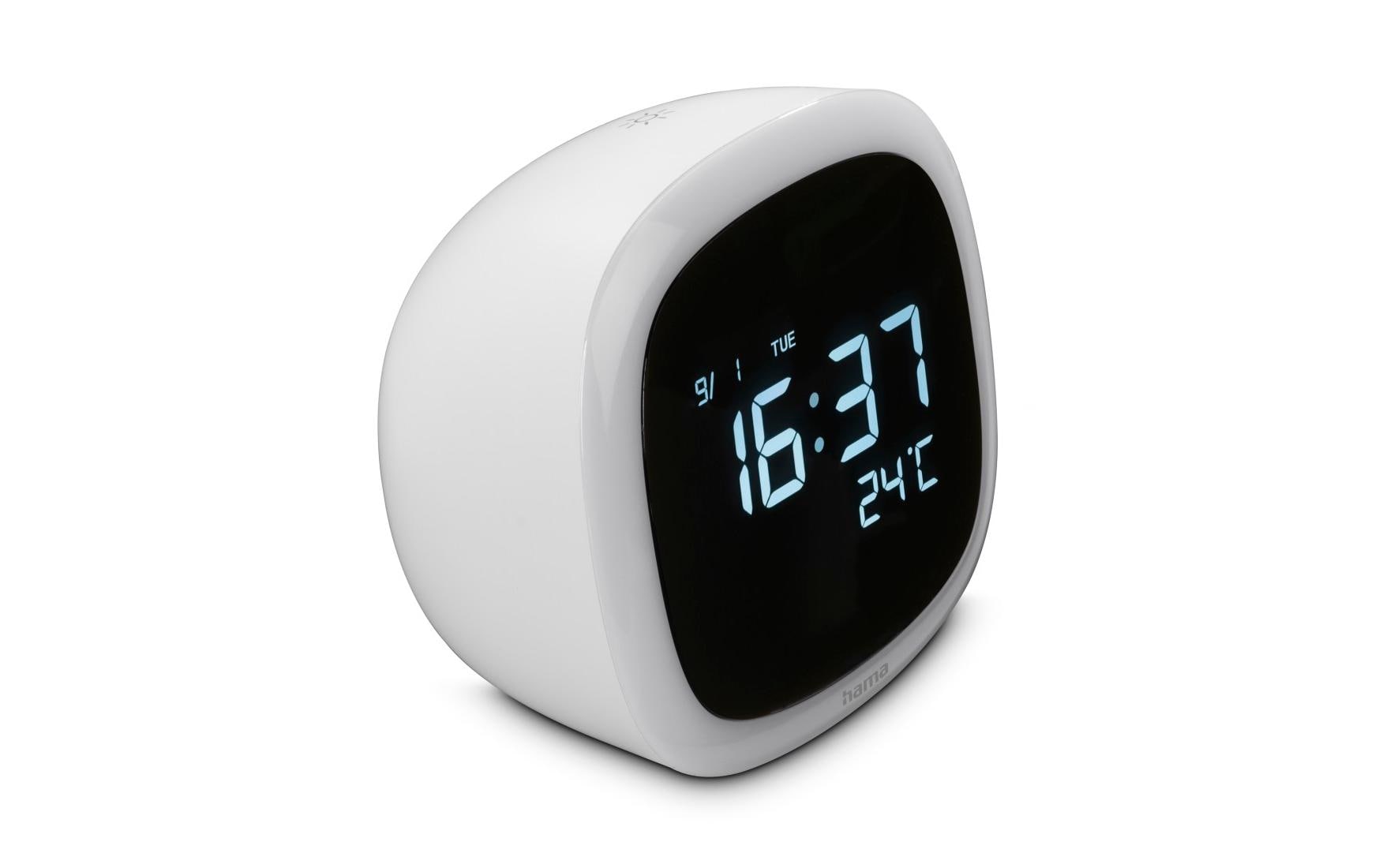 Hama Digitalwecker Bora Bora Weiss