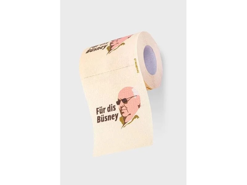 Swissmeme Für dis Büsney Toilettenpapier