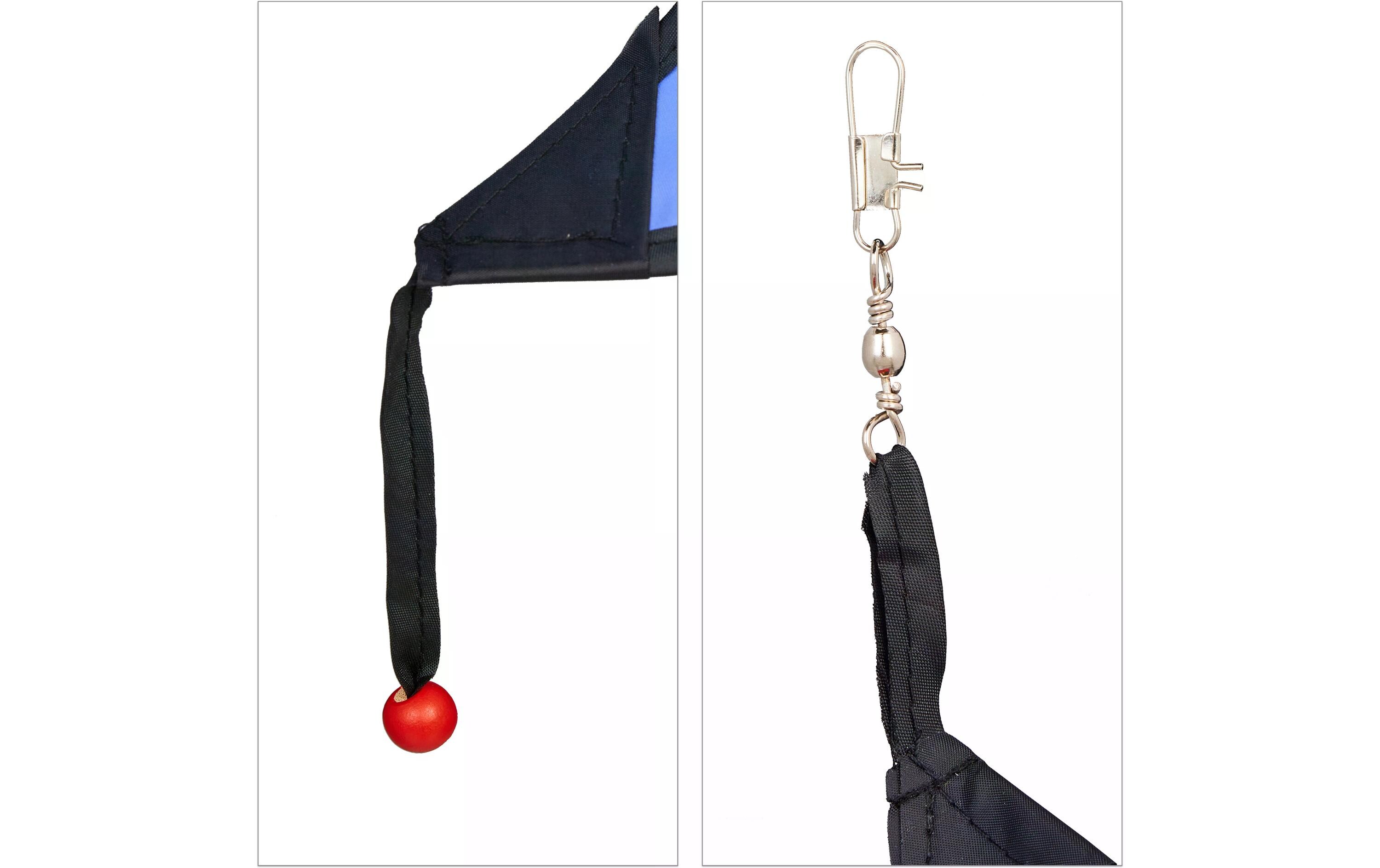 relaxdays Windrad Regenbogen 2er Set 130 cm