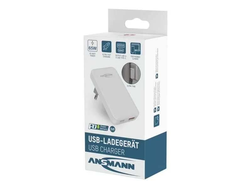 Ansmann USB-C Wall Charger 265PD 2x USB Ansmann USB-C Wall Charger 265PD 2x USB