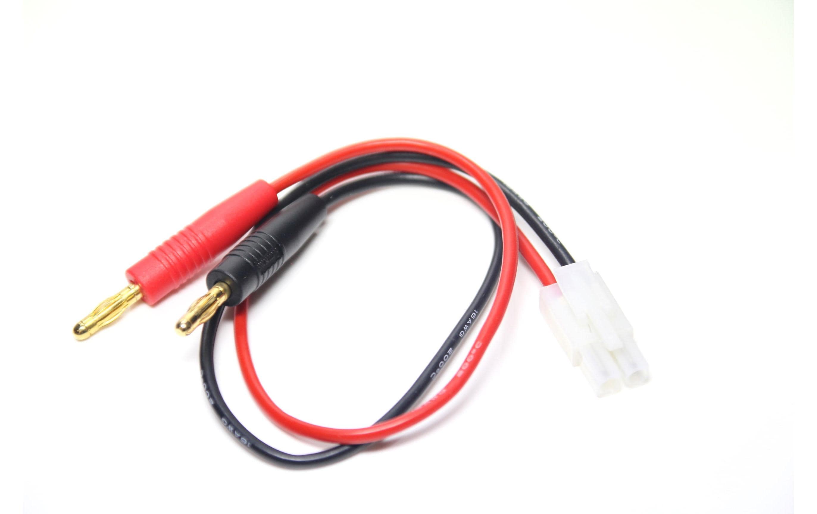 EP Ladekabel 4 mm Bananenstecker zu Tamiya EP Ladekabel 4 mm Bananenstecker zu Tamiya