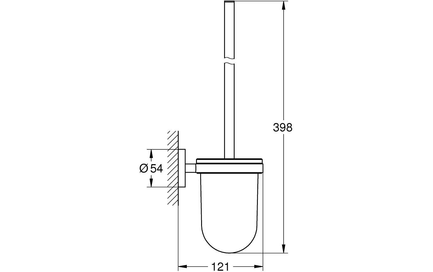 GROHE Toilettenbürste Start Chrom