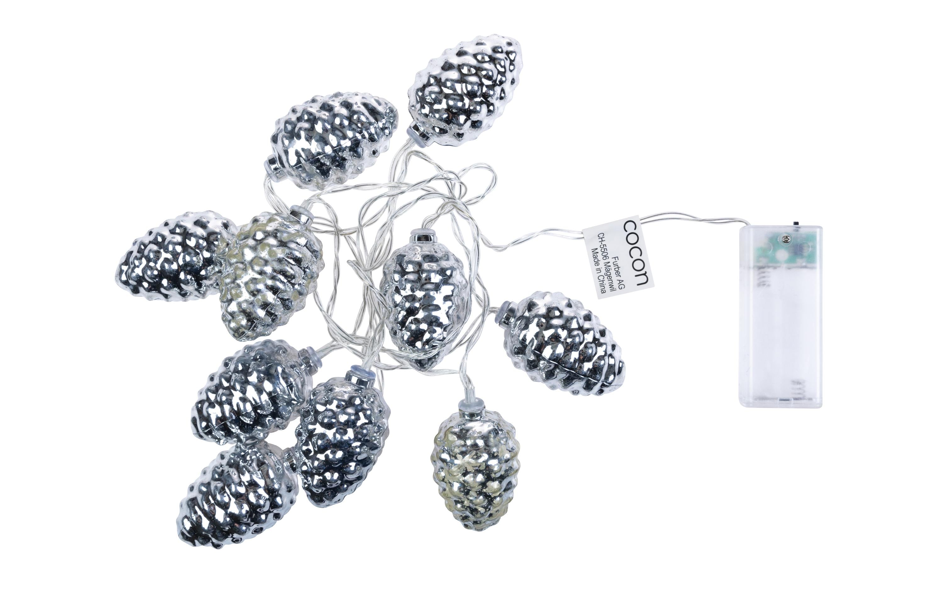 COCON LED-Lichterkette Tannenzapfen, 135 cm COCON LED-Lichterkette Tannenzapfen, 135 cm