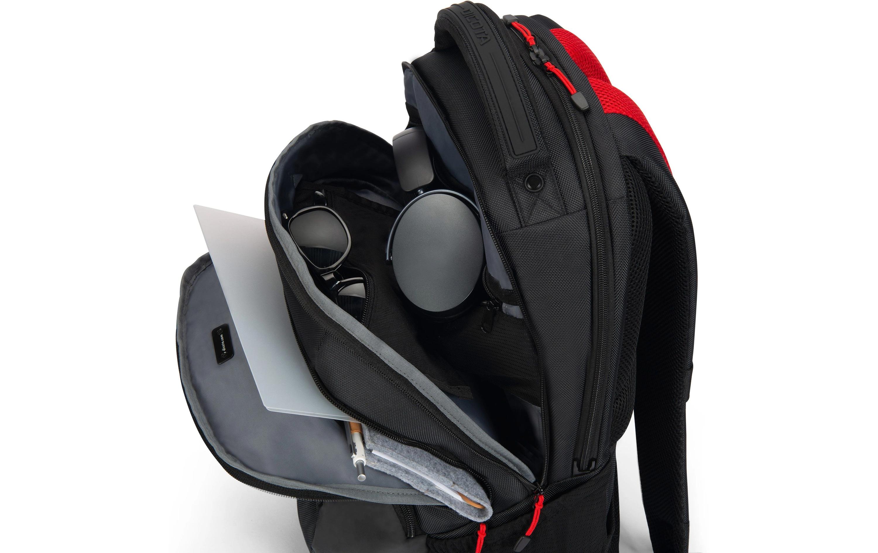 DICOTA Notebook-Rucksack Seeker II 13-16 Schwarz