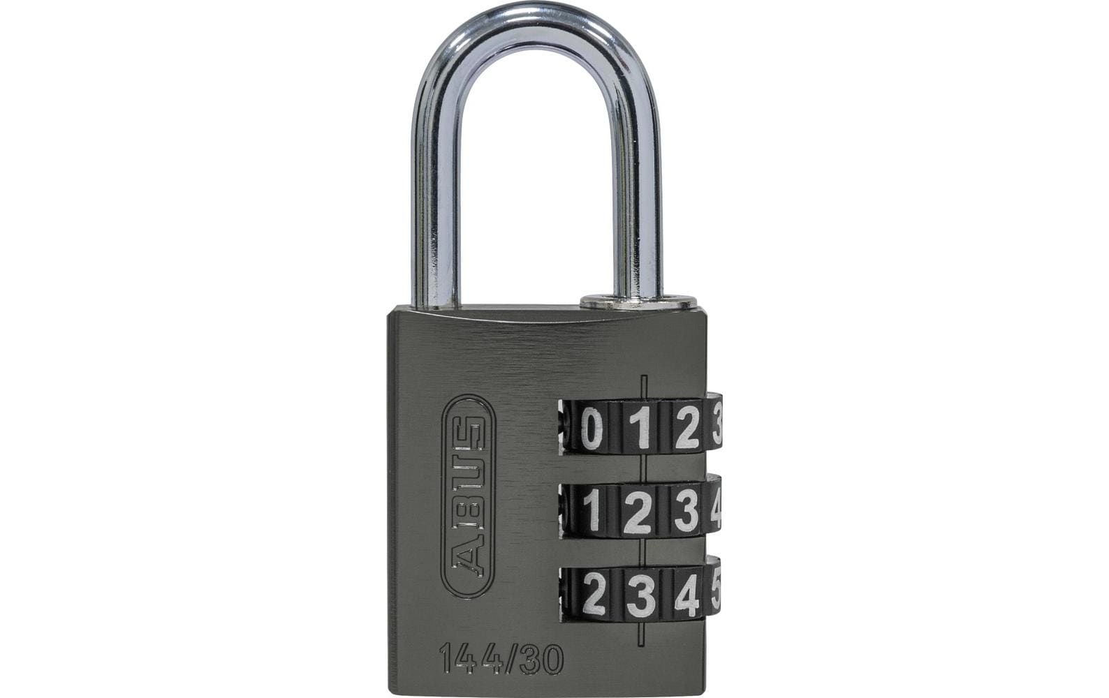 Abus Zahlenschloss 144/30 B/DFNLI Titanium Aluminium Abus Zahlenschloss 144/30 B/DFNLI Titanium Aluminium