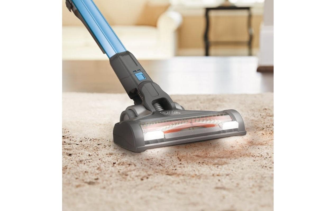 BLACK+DECKER Akku-Hand- und Stielsauger POWERSERIES Extreme Blau/Silber