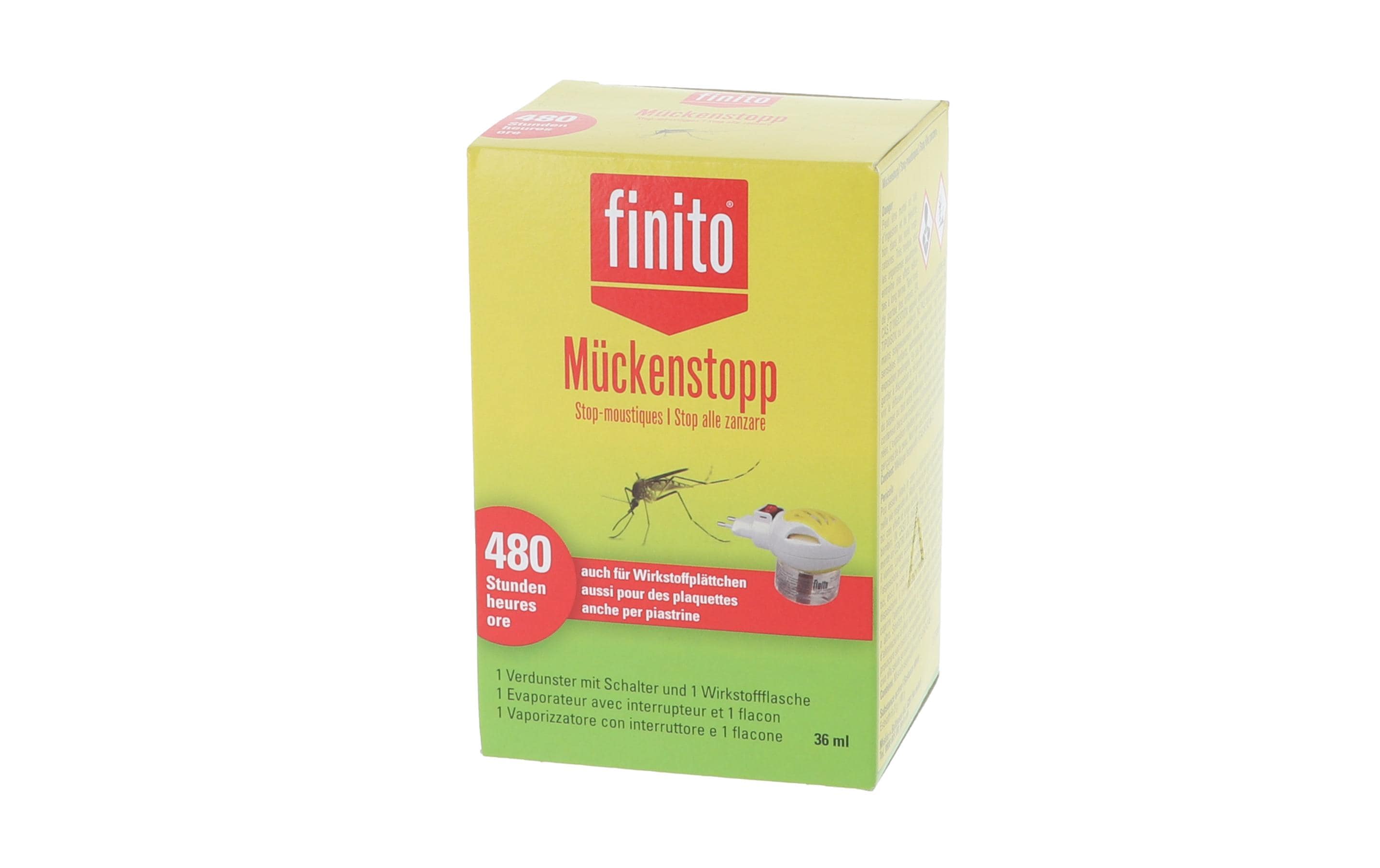 finito Mückenstecker Set Stecker & Flasche 36 ml