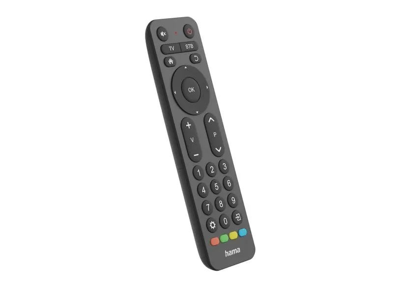 Hama Technics AG Universal-Fernbedienung Infrarot, für 2 Geräte, lernfähig