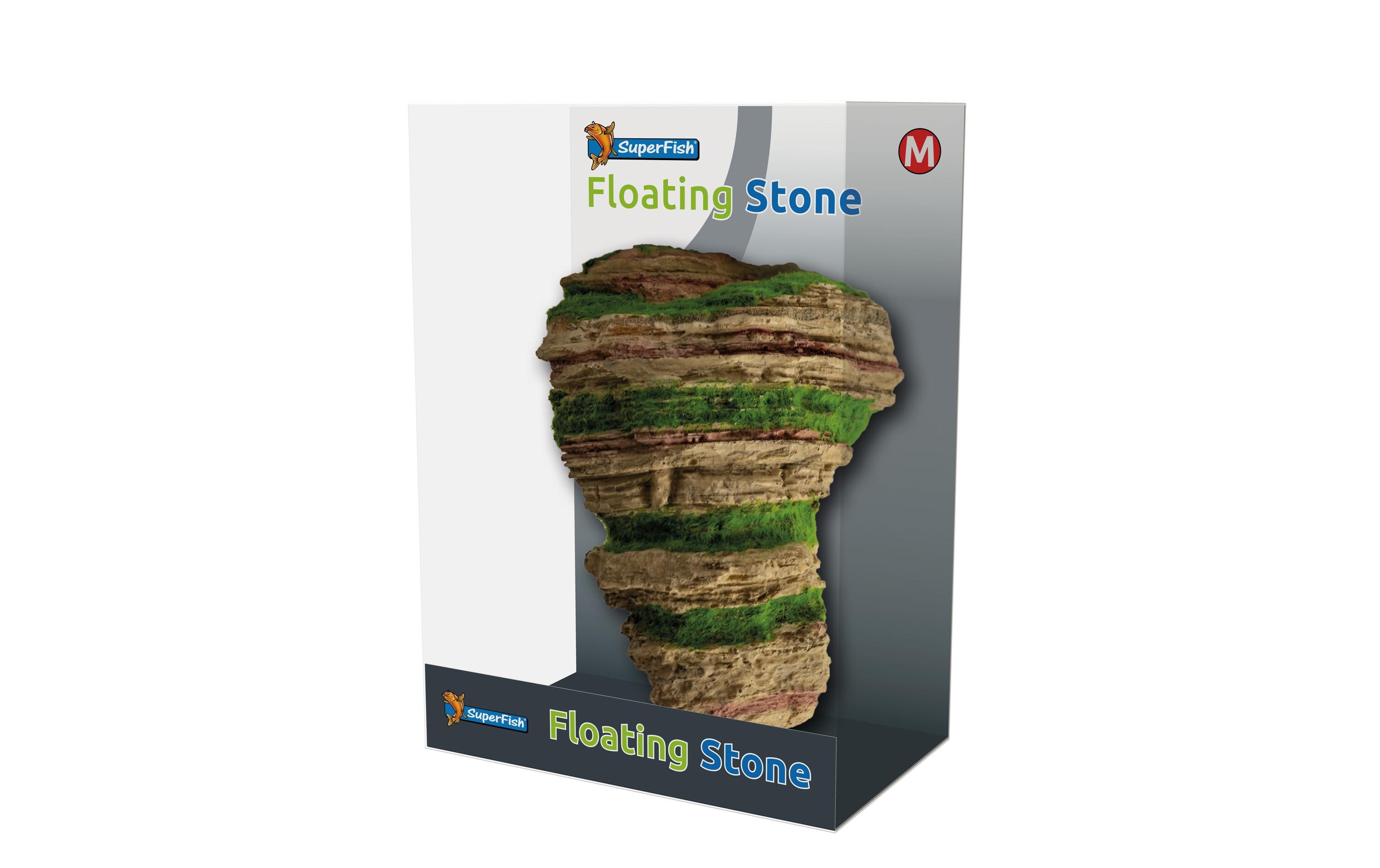 SuperFish Dekoration Schwimmender Stein M