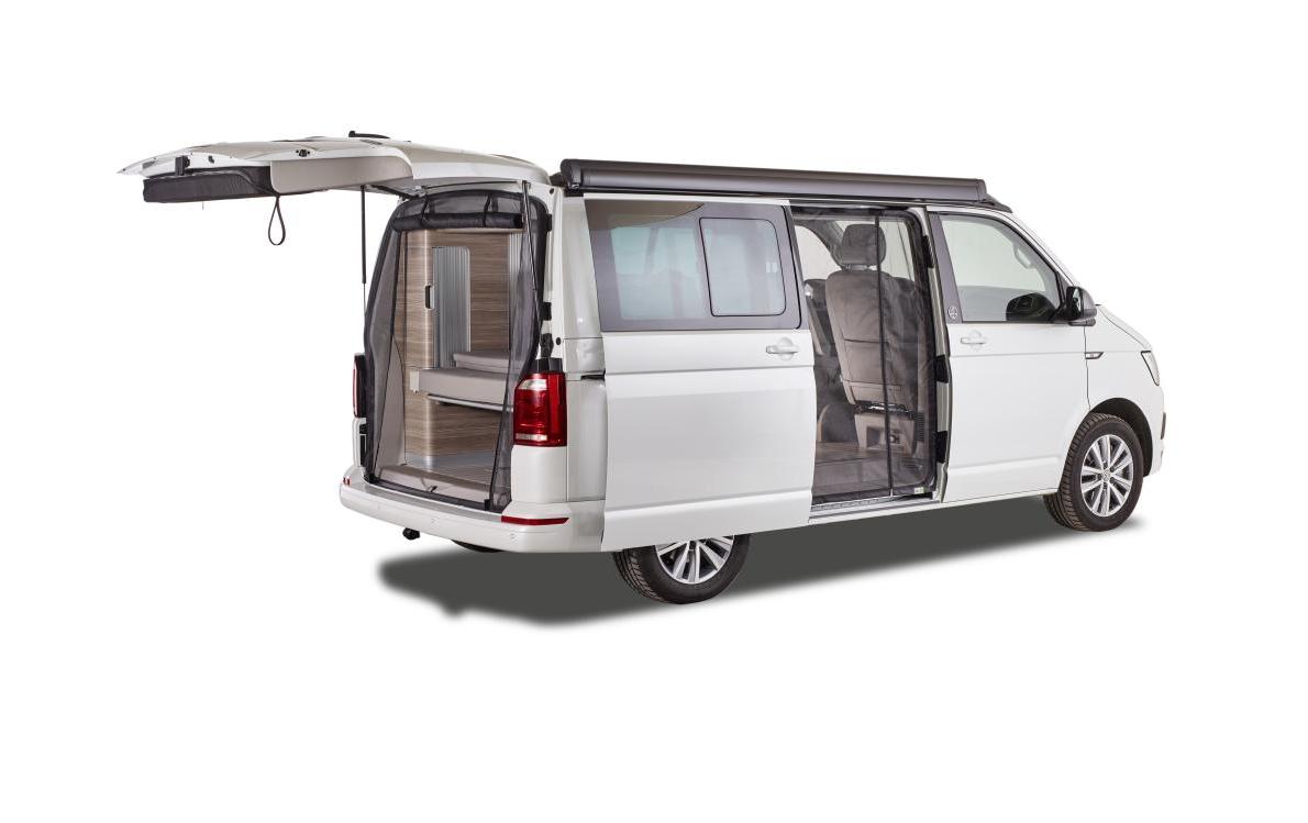 Van Quito Moskitonetz mit Schiebetüren, rechts Van Quito Moskitonetz mit Schiebetüren, rechts