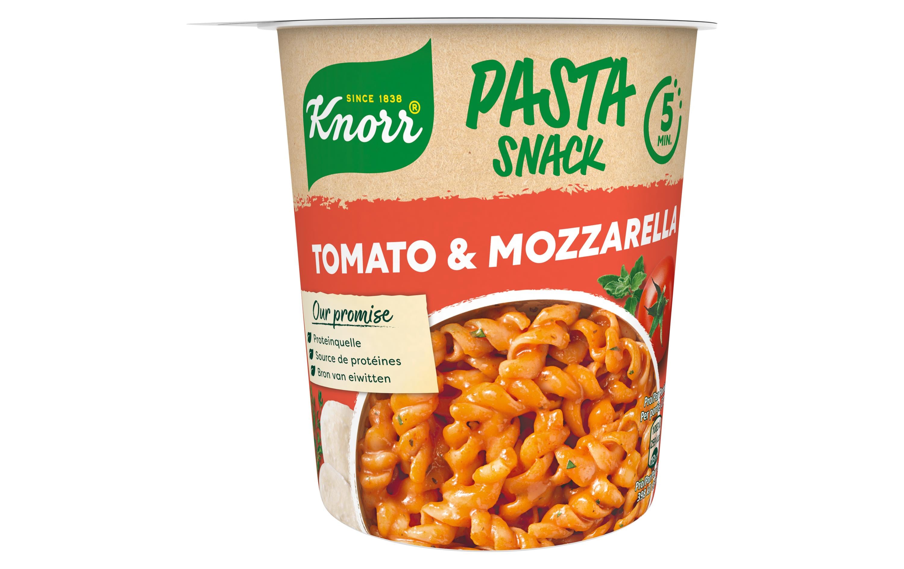 Knorr Fertiggericht Pasta Snack Tomato Mozzarella 72 g