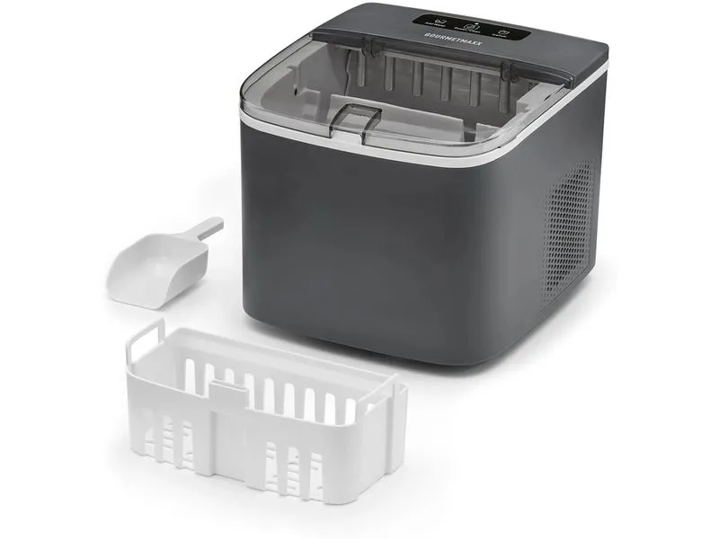 GOURMETmaxx Eiswürfelbereiter 100W + CH-Stecker 8 kg/24h GOURMETmaxx Eiswürfelbereiter 100W + CH-Stecker 8 kg/24h