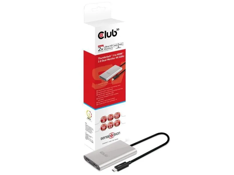 Club 3D Adapter CSV-1574 Thunderbolt 3 - HDMI