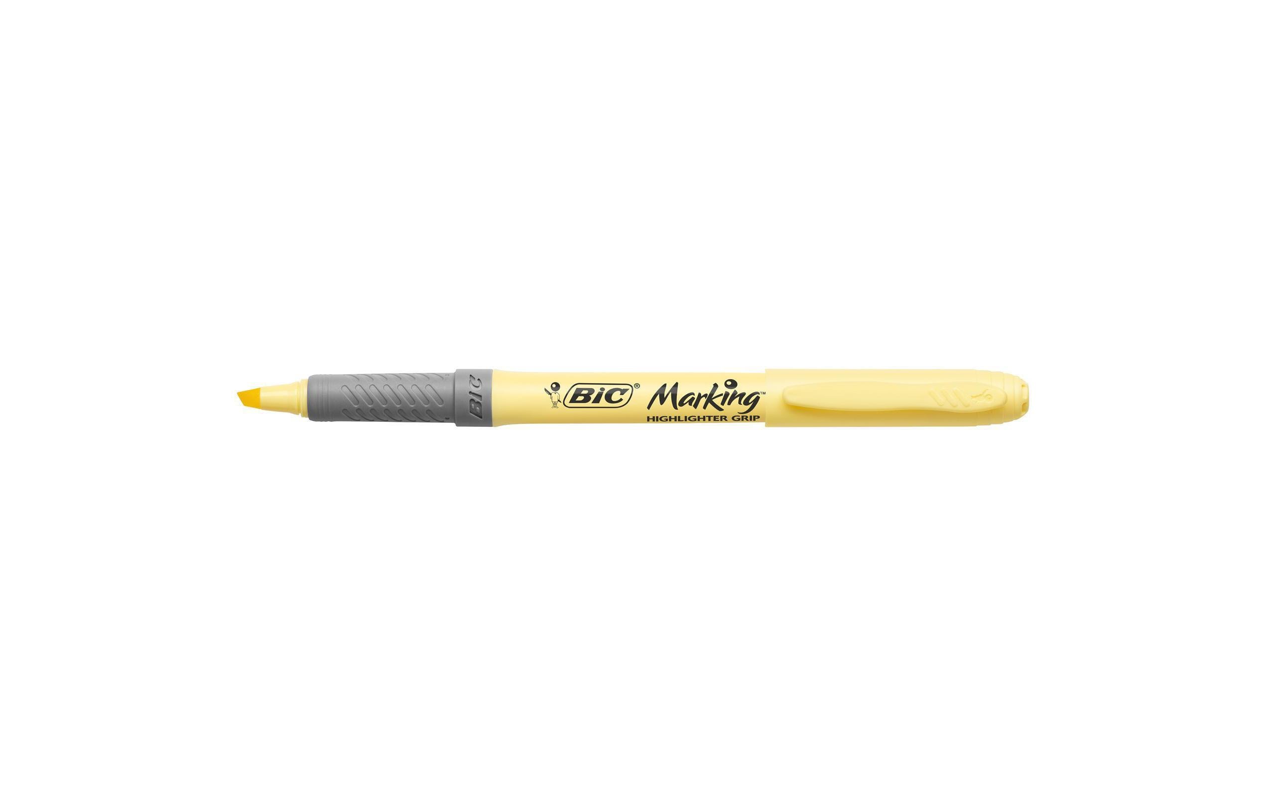 BIC Textmarker Highlighter Grip pastel 4 Stück