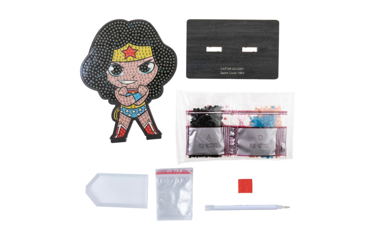 CRAFT Buddy Bastelset Crystal Art Buddies Wonder Woman CRAFT Buddy Bastelset Crystal Art Buddies Wonder Woman