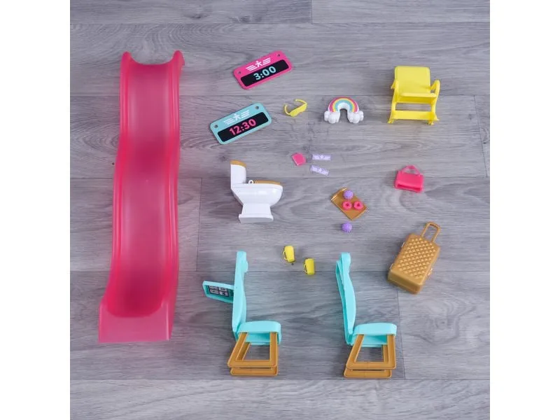 Kid Kraft Puppenhaus 2-in-1 Flughafen und Jet