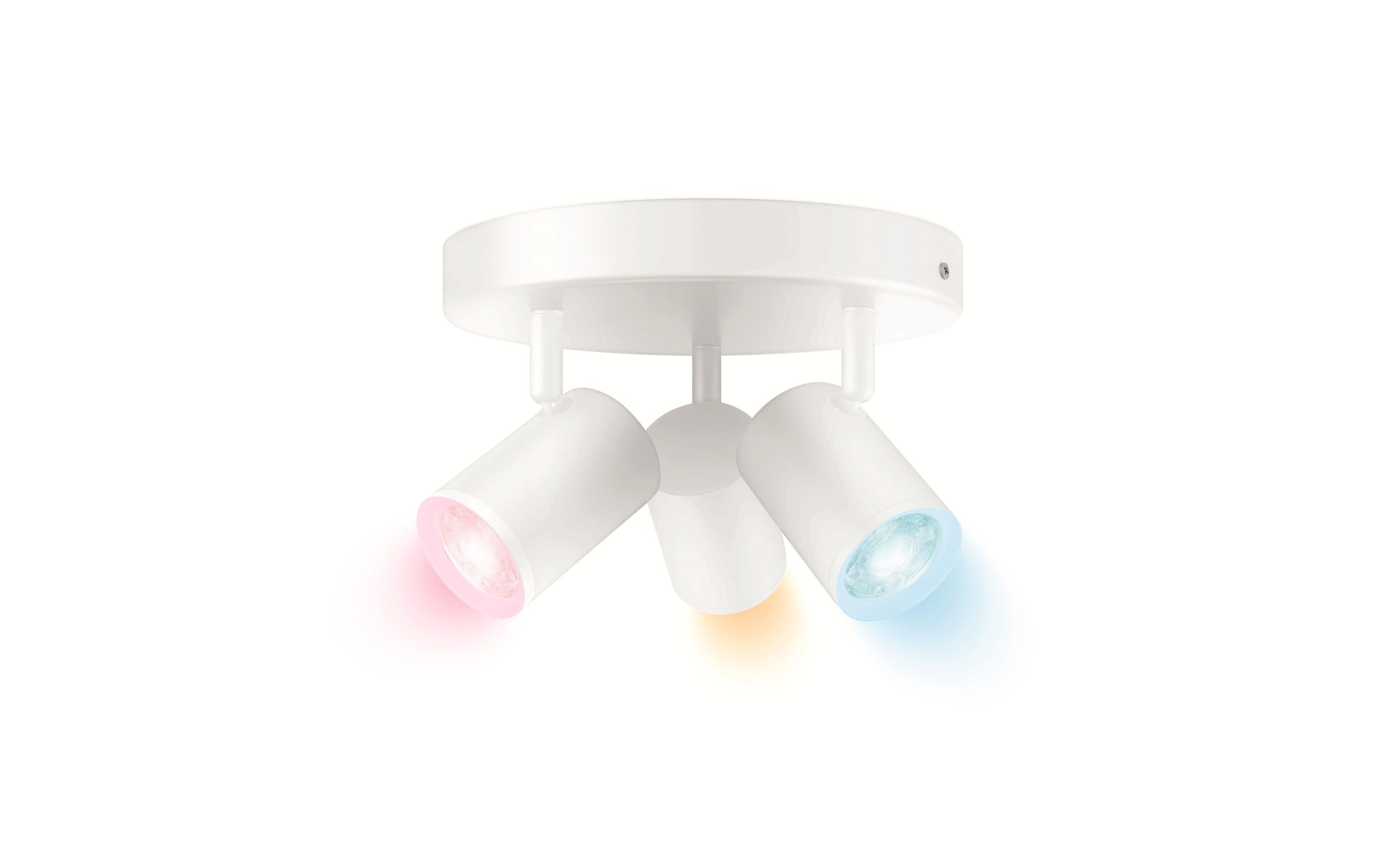 WiZ IMAGEO 3er Spot Tunable White & Color Deckenleuchte Weiss WiZ IMAGEO 3er Spot Tunable White & Color Deckenleuchte Weiss