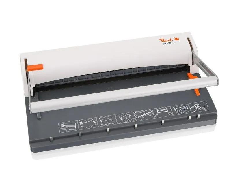Peach Bürogeräte Drahtbindegerät PB300-15 60 Seiten Peach Bürogeräte Drahtbindegerät PB300-15 60 Seiten