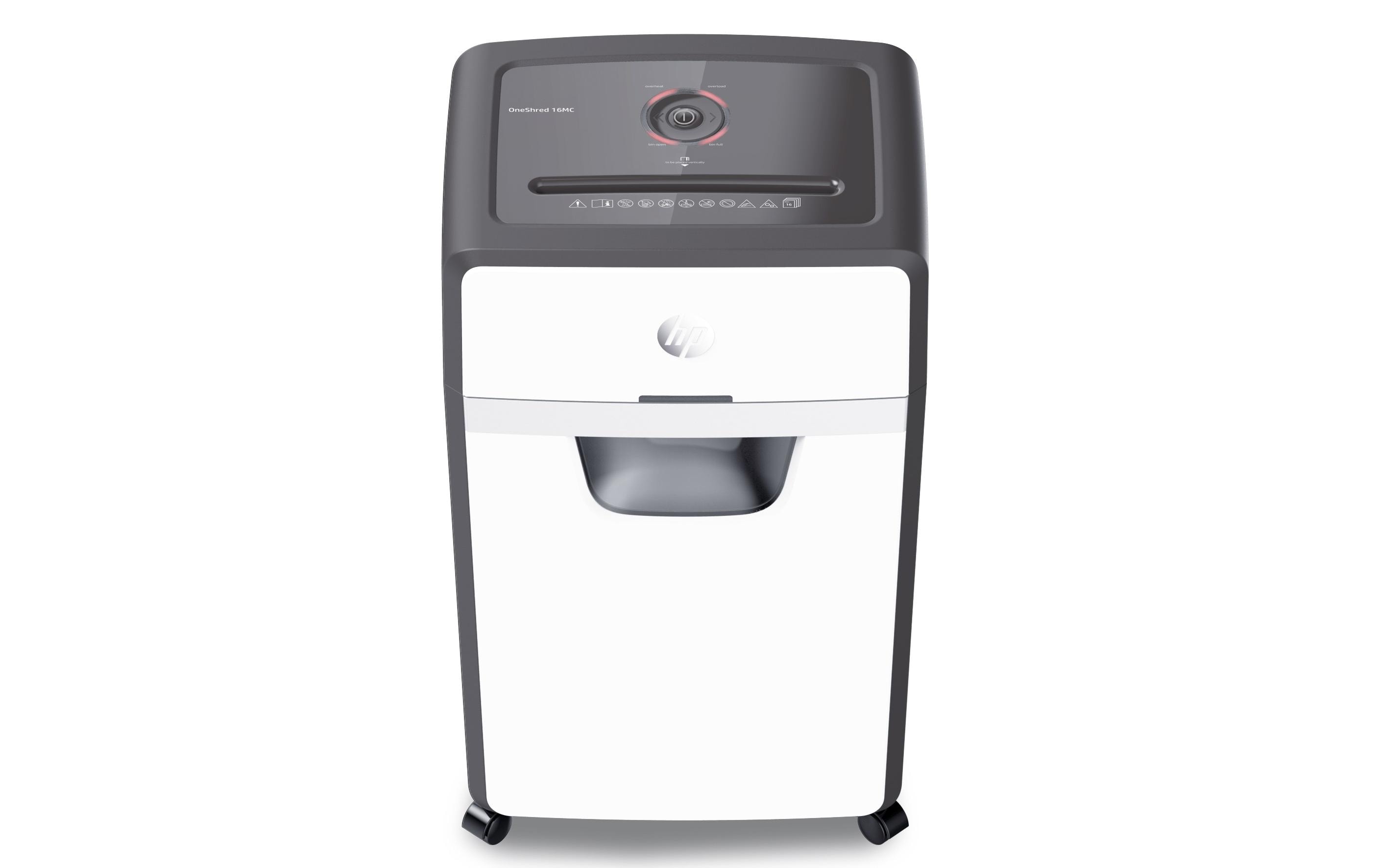 HP Aktenvernichter OneShred 16MC P-5, 16 Seiten