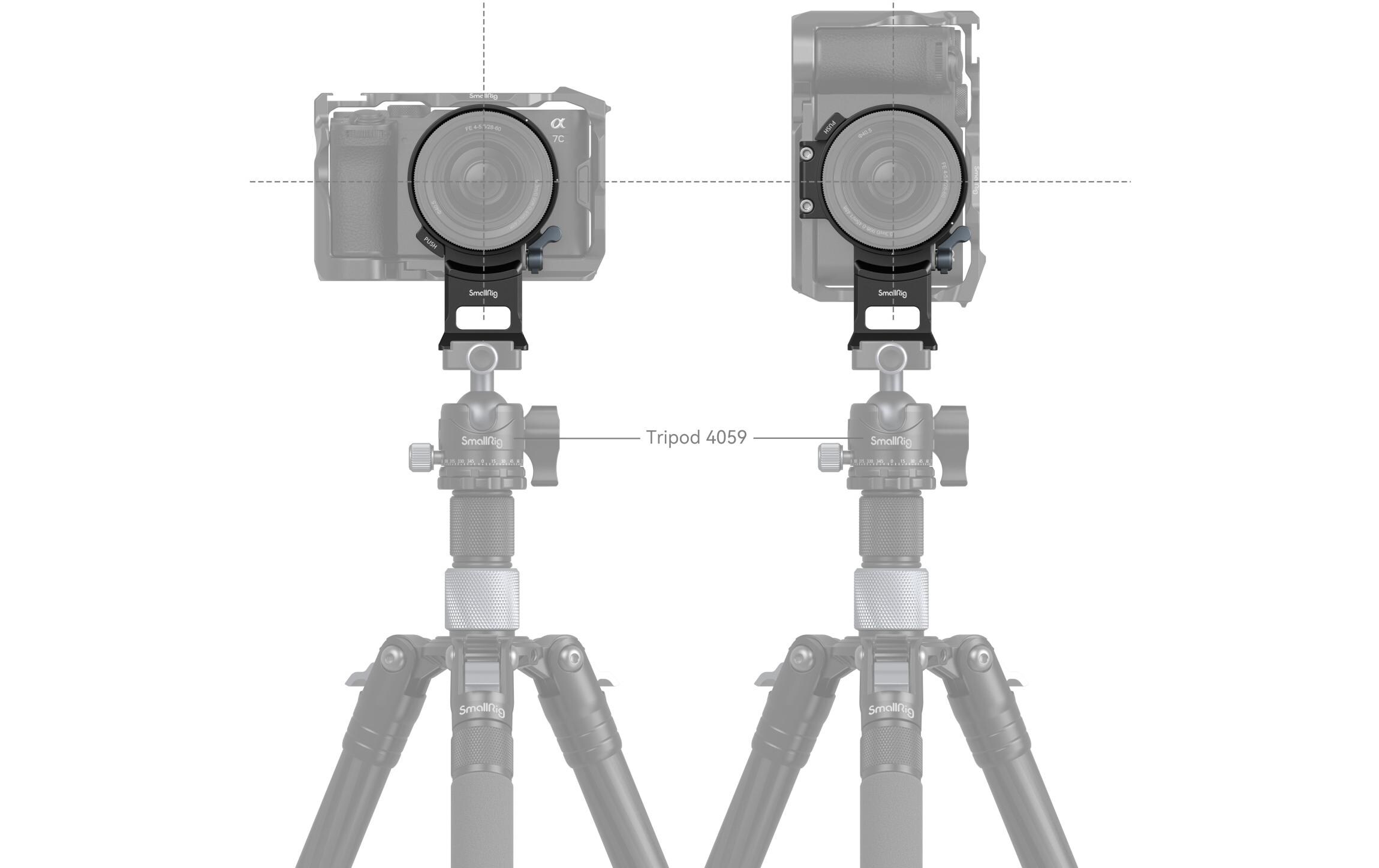 Smallrig Horizontal-zu-Vertikal-Montageplatte