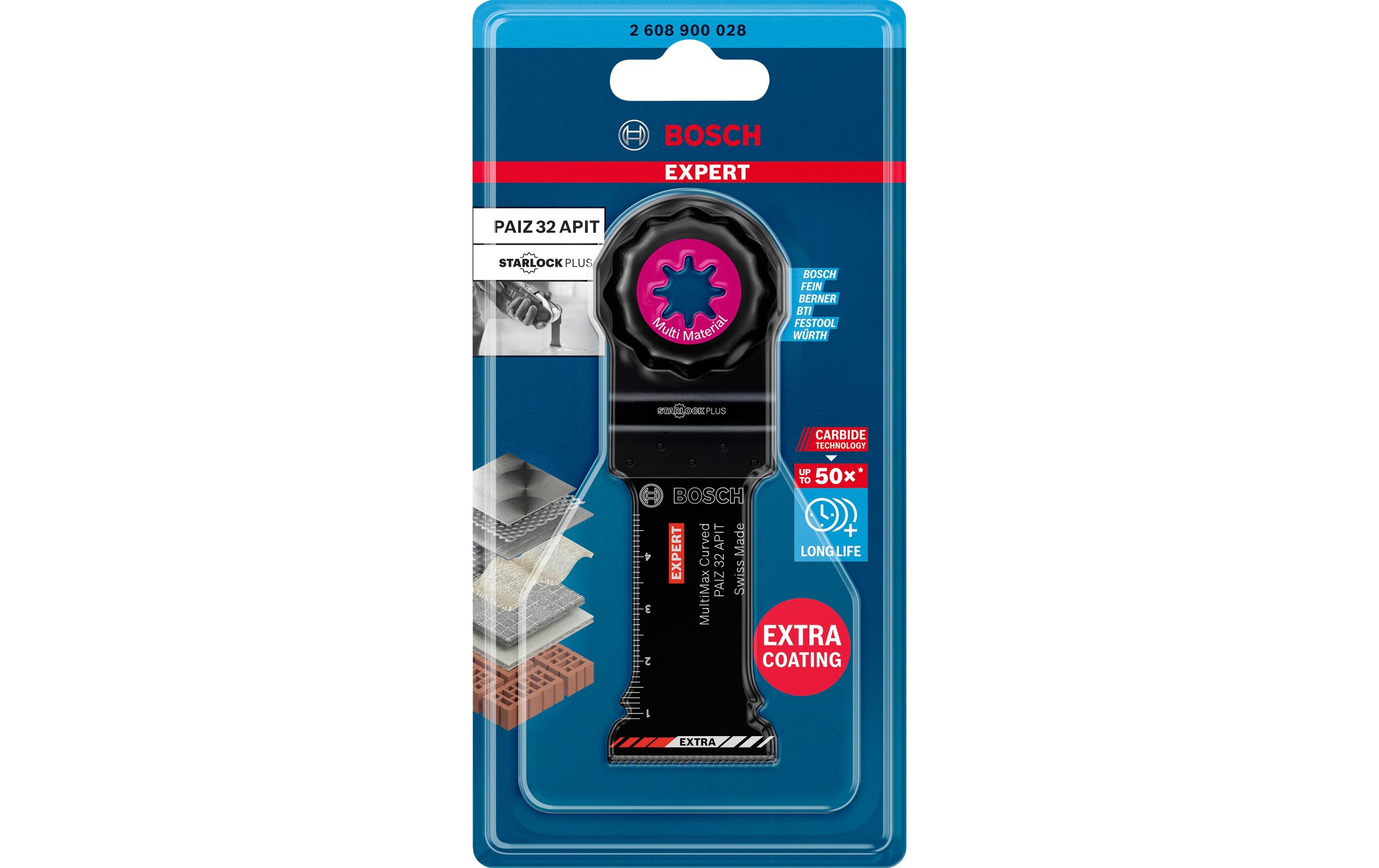 Bosch Professional Tauchsägeblatt Expert Starlock MultiMax Carbide 32 mm