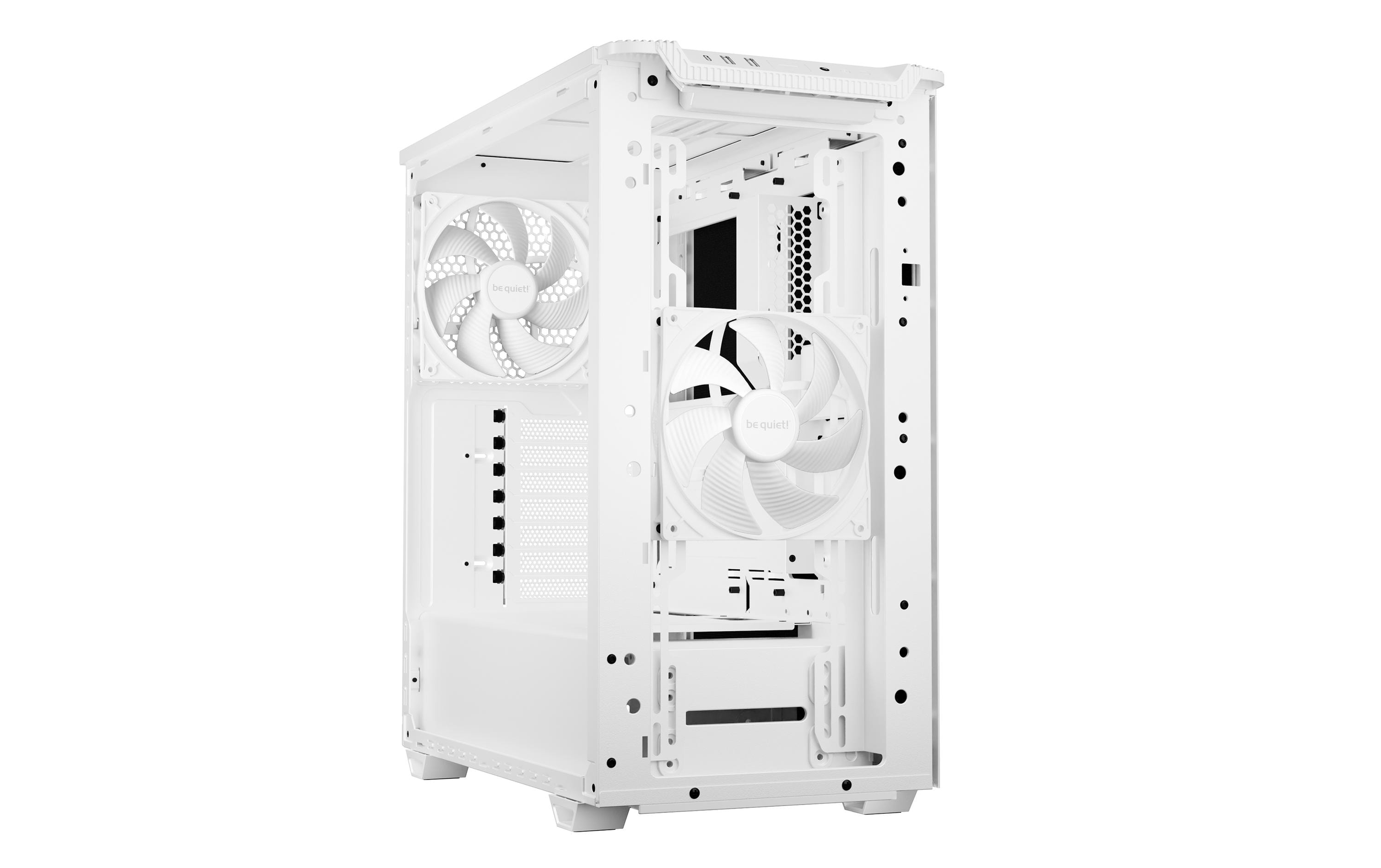 be quiet! PC-Gehäuse Pure Base 501 Airflow Window Weiss