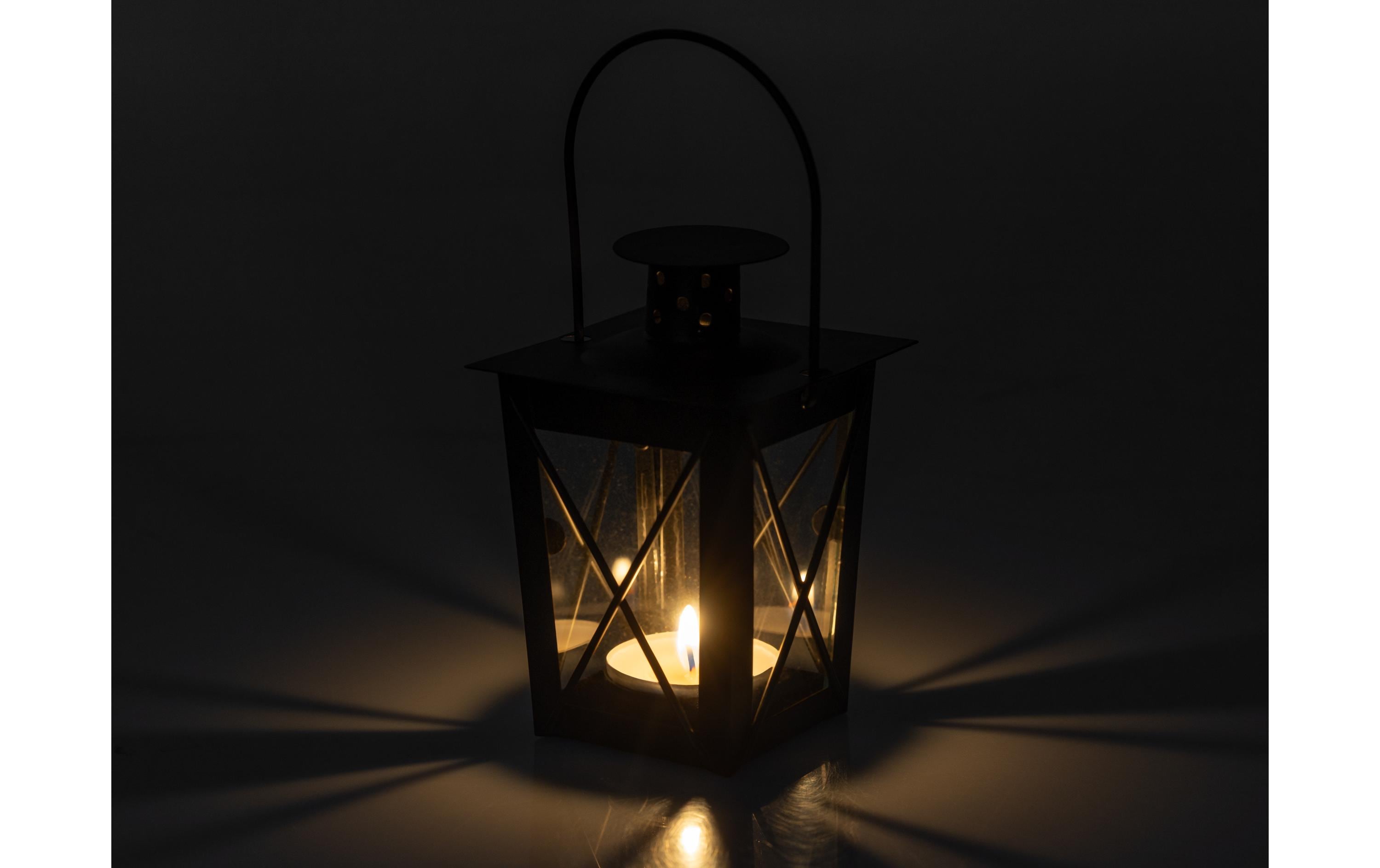 COCON Laterne Mini, 3er Set, Schwarz