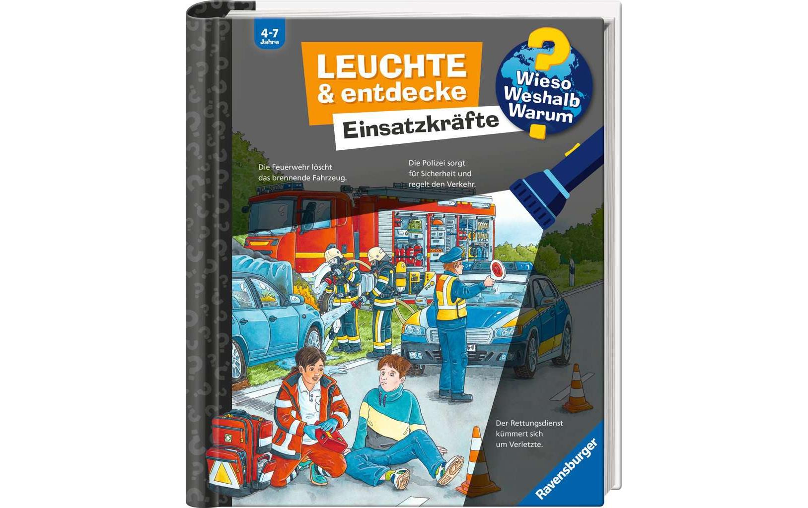 Ravensburger Kinder-Sachbuch WWW Leuchte und entdecke: Einsatzkräfte