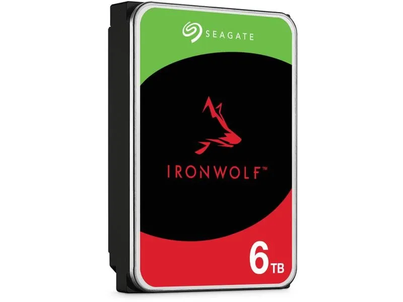 Seagate Harddisk IronWolf 3.5 SATA 6 TB