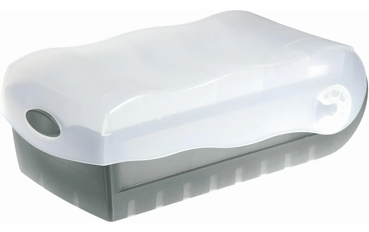 HAN Karteibox Croco A7, Grau HAN Karteibox Croco A7, Grau